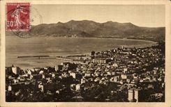 CPA Cannes View taken of Super Cannes