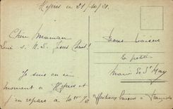 CPA Hyeres Wolbung der Franciscains Nonnen von Co Marie der Engel