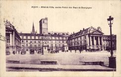 Alter Gaumen des CPA Dijon Rathauses der Herzoge von Burgunder