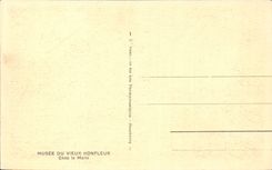 CPA Honfleur Musee du vieux Honfleur Chez le marin