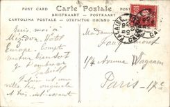 CPA Cliff the castle and the breach Henri IV Train