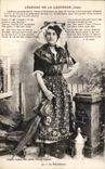 CPA Captions lantern the falaisienne Folklore Costume