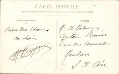 CPA Falaise Captions lantern the Cliff guy Folklore Costume