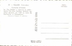 CPA Cliff Fountain of Arlette