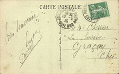 CPA Dijon Panorama taken of the tower of the town hall