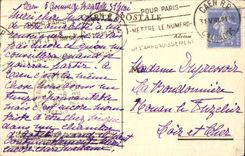 CPA Paris Church of the madeleine