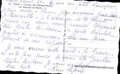 CPSM Paris Avenue of the Champs Elysees horses of Marly