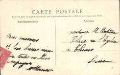 CPA St Aubin on inland sea of the church