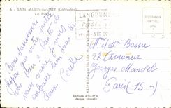 CPA St Aubin on sea the beach