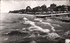 CPA St Aubin on sea the beach and villas