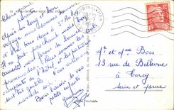 CPA St Aubin on sea the beach