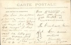 CPA St Aubin on sea the storm