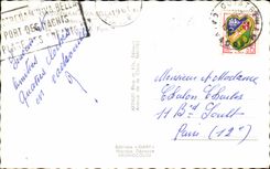 CPSM Ouistreham Astree returning to the port Boat