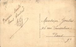 CPA Ouistreham View taken of the Lighthouse headlight