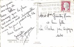 CPSM Ouistreham Riva Bleated the port and the headlight