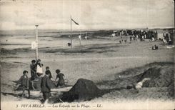 CPA Riva Bleated the children on the beach