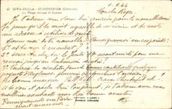 CPSM Riva Bleated Ouistreham the beach in front of the casino