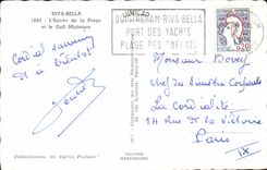 CPSM Riva Bleated Entering of the beach and the miniature golf