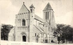 CPA Ouistreham the church