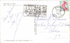 CPSM Beaune Cellars exposure of the queen