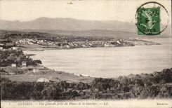 CPA Antibes View genommen vom Scheinwerfer des Garoupe Leuchtturmes