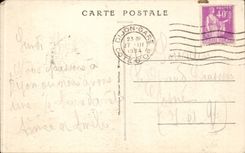 CPA Dijon Entering of the museum Monument Branch