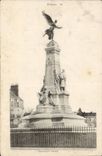 CPA Dijon Carnot Monument