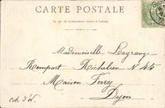 CPA Dijon Carnot Monument