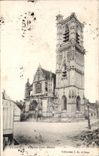 CPA Clamecy the church Saint Martin