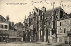 CPA TRoyes Church Saint Urbain