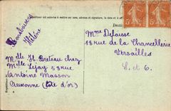 CPA Interior Auxonne of the cathedral