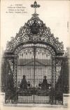 CPA Troyes Grill hotel God Works out of wrought iron of Pierre Delphin (1760)