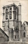 CPA Troyes the tower of the Madeleine