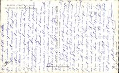 CPSM Troyes the circus and the Argence fountain