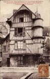 CPA Troyes Street Champeaux the turret of the goldsmith