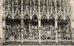 CPA Cathedral Amiens Cathedral Old Testament