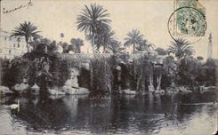 Nizza CPA die Kaskade des allgemeinen Gartens