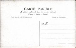 CPA Paris Inondations January 1910 Raw of the Seine Saint Parks Lazare Cour of Rome