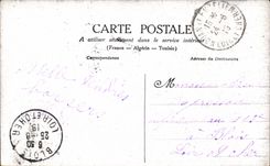 CPA Paris Raw Floods January 1910 of the Seine Street of Lille Rescue of a woman and a young girl