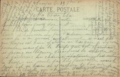 Troyes CPA the monument of the children of the paddle and Train station