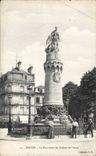 Troyes CPA the monument with the children of the paddle