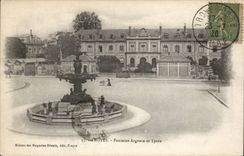 Troyes CPA Argence Fountain and college