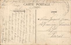 Troyes CPA Monument of the children of the paddle