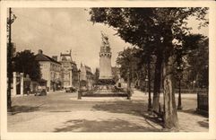 Troyes CPA Monument of the children of the paddle