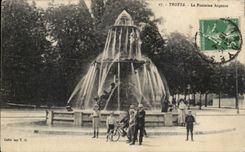 Troyes CPA the Argence fountain