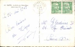 Troyes CPA the grid of the hotel God Style louis XV