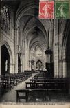 Interior Troyes CPA of the church St Remy the nave