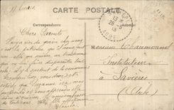 Troyes CPA Cascades of the garden of the rock