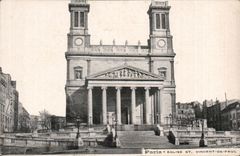 CPA Paris Eglise St Vincent de Paul