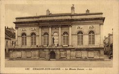 CPA Chalon sur Saone Le musee Denon